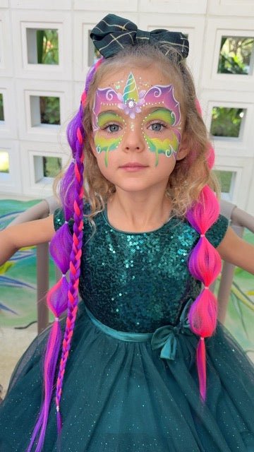 Colorful Ponytails & Braids in Miami – Fun & Vibrant Hairstyles for Kids! for kids parties in Miami | My Store