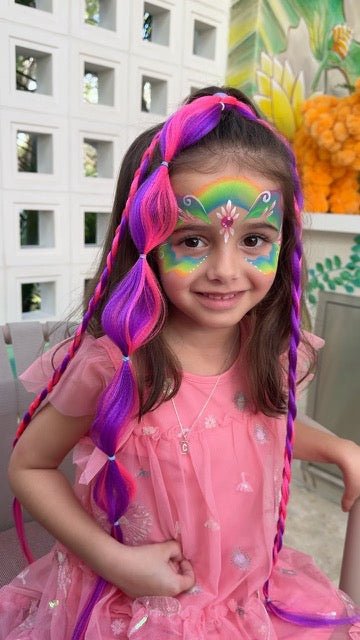 Colorful Ponytails & Braids in Miami – Fun & Vibrant Hairstyles for Kids! for kids parties in Miami | My Store