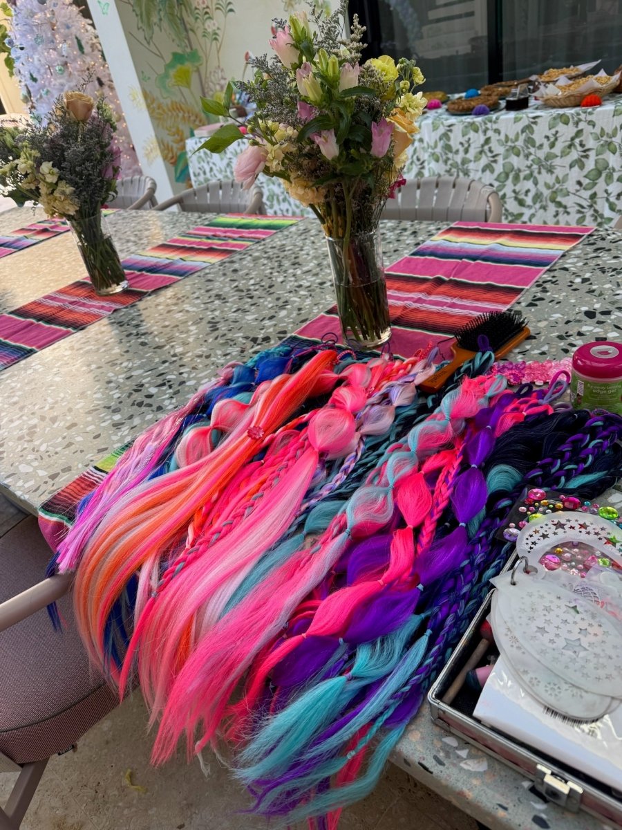 Colorful Ponytails & Braids in Miami – Fun & Vibrant Hairstyles for Kids! for kids parties in Miami | My Store