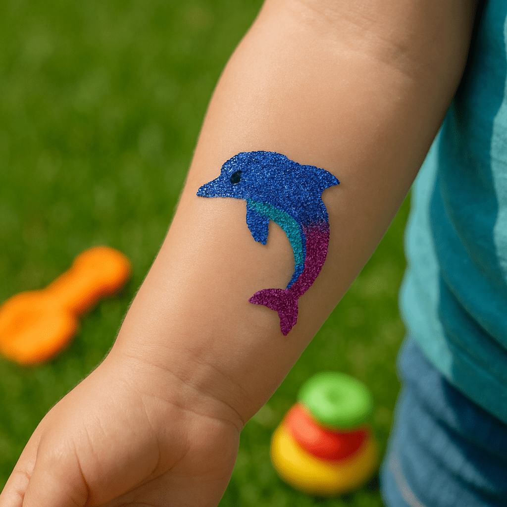 Glitter Tattoo Station – Sparkling Fun in Miami for kids parties in Miami | Macarena Party